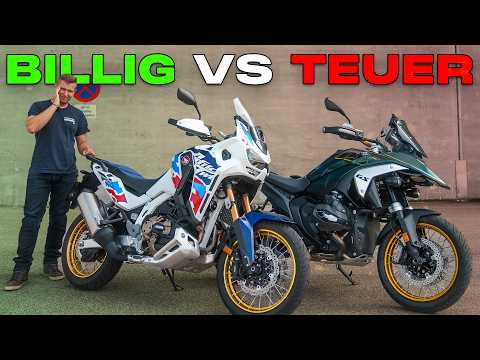 BMW R 1300 GS 2024 VS HONDA AFRICA TWIN ADVENTURE SPORTS 2024 MOTORRAD TEST