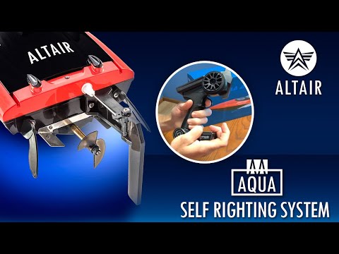 Altair AA102 RC Boat | Self Righting function and how to use it.