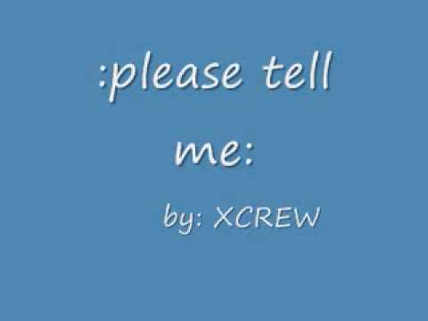 please tell me-x crew