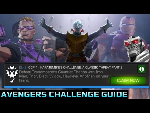 Karatemike's Carina Challenge FULL WALKTHROUGH! Avengers: A Classic Threat Guide | Mcoc