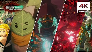 Hyrule Warriors Age of Imprisonment - Link Construct All Cutscenes (4K 60FPS)