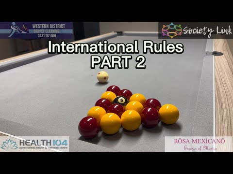 PART 2 | International Rules + 6 Red | 8ball | Michael Scerri