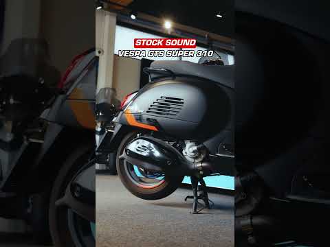 VESPA GTS 310 STOCK VS REMUS! 🔥