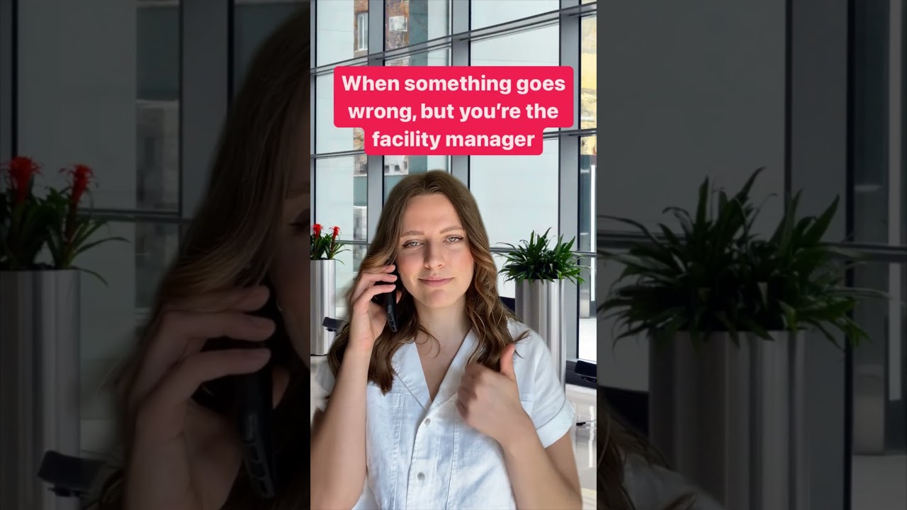 When something goes wrong, but you are the #FacilityManager