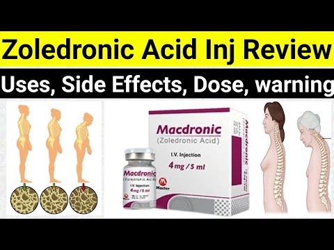 Zoledronic acid injection, 4 mg