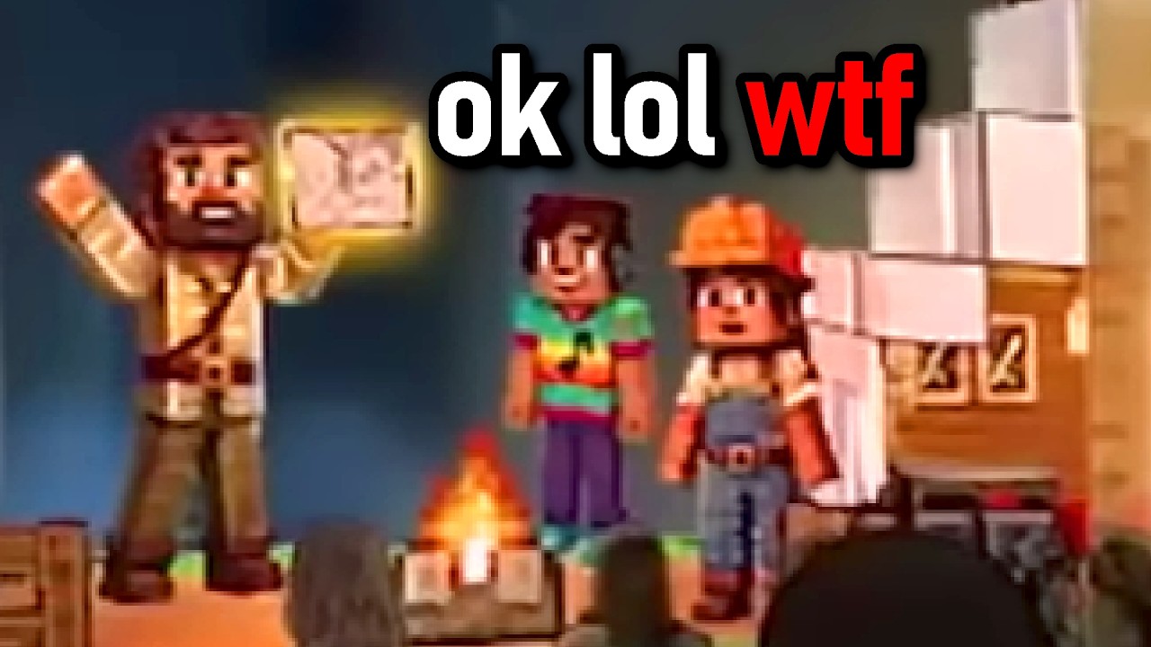 I think Minecraft Live used AI. LOL........