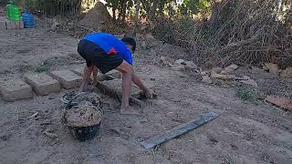 How to make adobe brick.