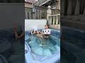 MY GIRLFRIEND DRANK BALLERINA CAPPUCCINA IN HOT TUB!!