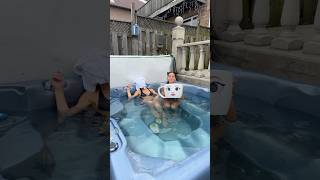 MY GIRLFRIEND DRANK BALLERINA CAPPUCCINA IN HOT TUB!!