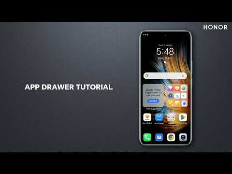 HONOR 90 App Drawer Tutorial: Effortless Tech Tool Access