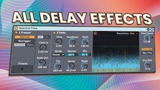 Video thumbnail for EVERY Ableton Delay Effect Explained by EDMProd