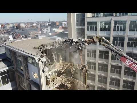 Afbraakwerken De Meir Antwerpen - Verhelst Aannemingen