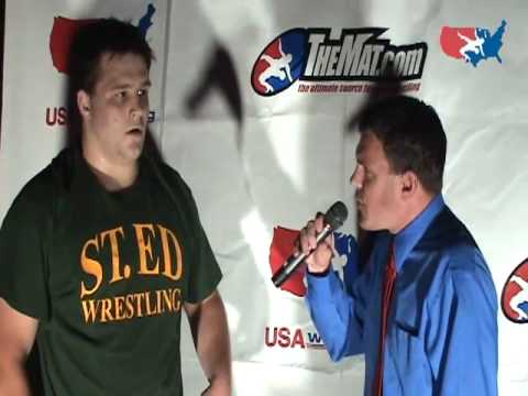 Junior Freestyle 285 pound champion Greg Kuhar of Ohio