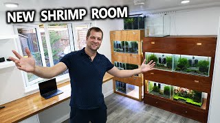 My NEW Shrimp Room is FINISHED!