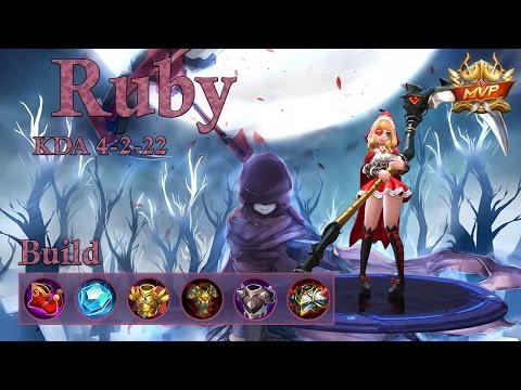 Mobile Legends: Ruby MVP, insane CC and teamfight utility!