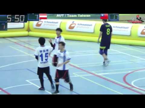 Tchoukball Geneva Indoors 19dec2015 - Nations Cup final - Austria-Taiwan 1/3