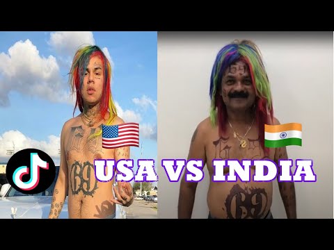 USA VS INDIA TIKTOK MEME COMPILATION | The Box Indian Remix