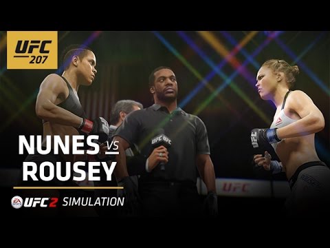 UFC 207 | EA SPORTS UFC 2 Simulation – Nunes vs Rousey