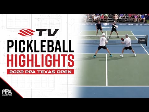 Koller Wilson With The Great Defense Pickleball Highlight - 2022 PPA Texas Open Men's Doubles
