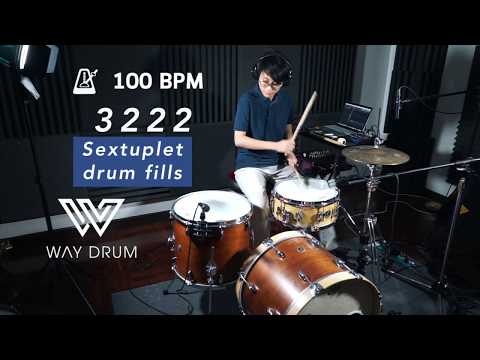 3222 Sextuplet Drum Fills By Way Drum