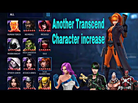 Transcend Character increase By Use Transcend Selector From Black Friday 2022 - Marvel Future Fight