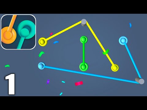 Color Rope - Connect Puzzle Game - Gameplay Walkthrough Part 1 All Levels 1-23 (Android & iOS) - YouTube
