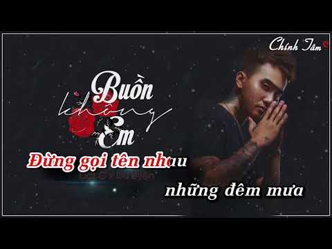 ( Karaoke ) Buồn Không Em - Đạt G  " Tone Nữ "