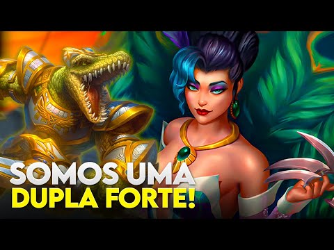Quando o SUPORTE e o JUNGLER formam a DUPLA DINÂMICA! DA JI JUNGLER - ⚡ Smite BR Ranked Conquista