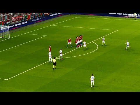 HUNGARY vs PORTUGAL | C.Ronaldo Free Kick Goal For Hungary | EURO 2020 | PES 2021 Gameplay