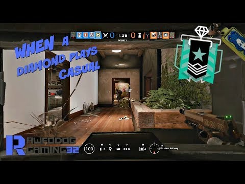 When a Diamond Plays Casual | Rainbow Six Siege