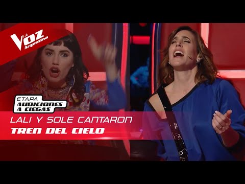Lali y Soledad improvisaron el hitazo: "Tren del cielo" - La Voz Argentina 2022