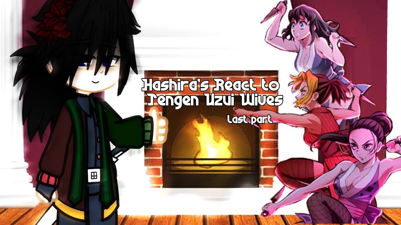 Hashira's React to Tengen Uzui Wives/// mistakes 😱/// last part// Gacha club// Kny
