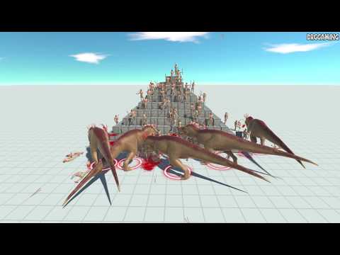 Rocket Rocky vs Mixed Units | Animal Revolt Battle Simulator