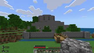 年金生活者のマイクラ生活　丸石で要塞を作る#4