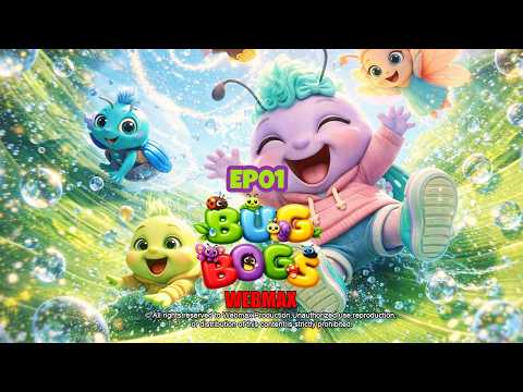 🐞🌿 BUG BOGS 📢 Season 01 👉 Episode 01 | 💧🎵 The Dewdrop Slide Melody 😲✨ A Garden Song Adventure!
