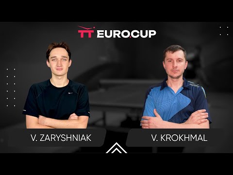 12:00 Vadym Zaryshniak - Vitalii Krokhmal 04.10.2024 TT Euro.Cup Ukraine Master. TABLE 3