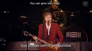 Paul McCartney - Save Us (sub español e inglés) | Japon 2013 HD