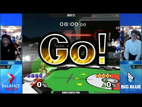 NGPU 23 SSBM - BigFoig (Falco) vs. Spiff (Sheik) - Melee WQF
