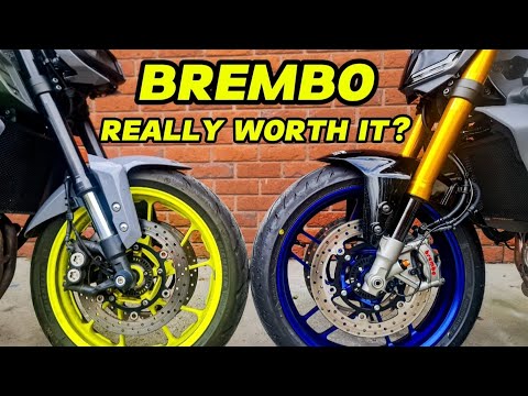 Brembo VS. Stock Brakes / Emergency stop test