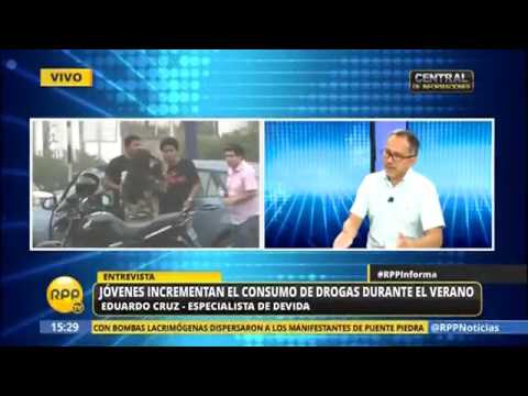 Entrevista de RPPTV a Eduardo Cruz, especialista de DEVIDA