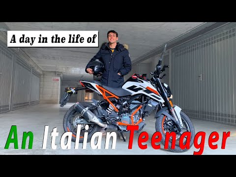 A Day in the Life of an Italian Teenager