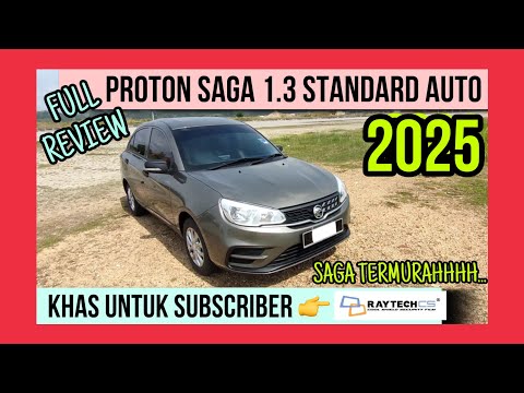 FULL REVIEW PROTON SAGA 1.3 STANDARD AUTO 2025