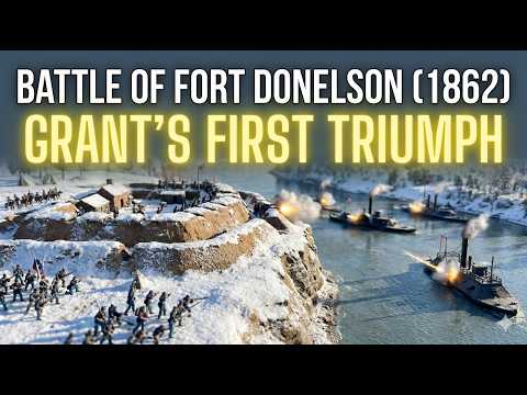 American Civil War - Battle of Fort Donelson (1862) #americanhistory #civilwar #history