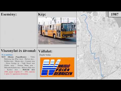 A 31-es és a 32-es autóbusz története animációban