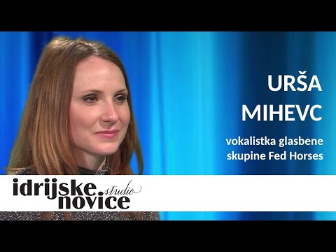 Urša Mihevc | Idrijske novice TV studio - Kulturna oddaja