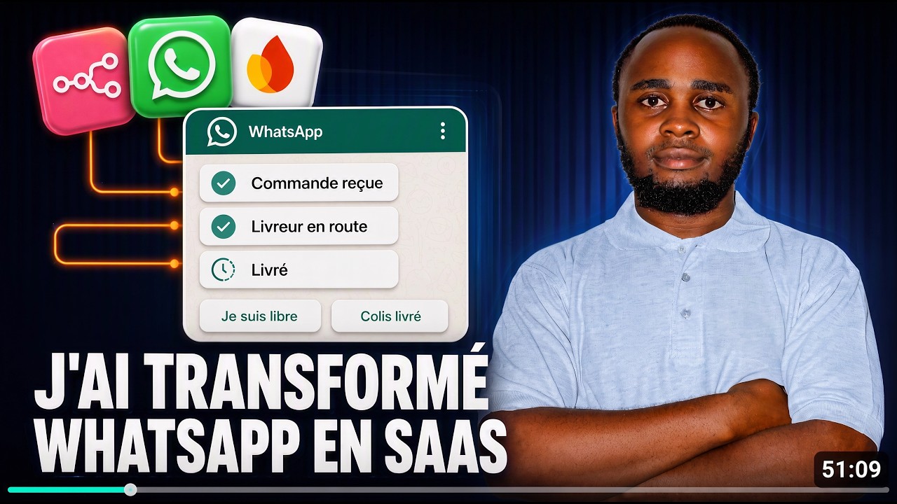 J'ai transformé WhatsApp en SaaS avec une automatisation n8n
