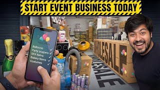 Where to Buy Party Supplies for event decor business  Supply4Party Store Tour | 9138261899