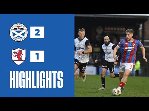 HIGHLIGHTS | Ayr United 2-1 Raith Rovers | 31/01/26