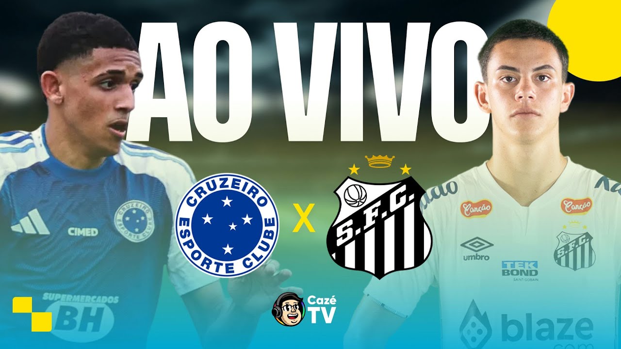 AO VIVO: CRUZEIRO X SANTOS | COPINHA 2026 | OITAVAS DE FINAL