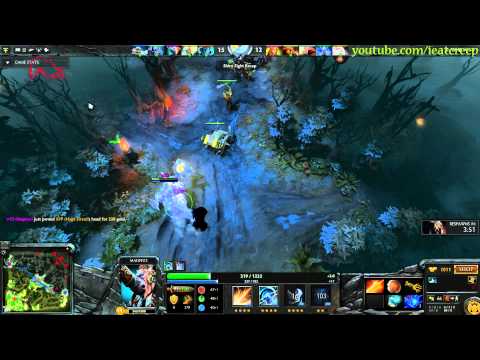 Dota 2 - 6.84 - w33 Magnus [Solokill] naga (2x)